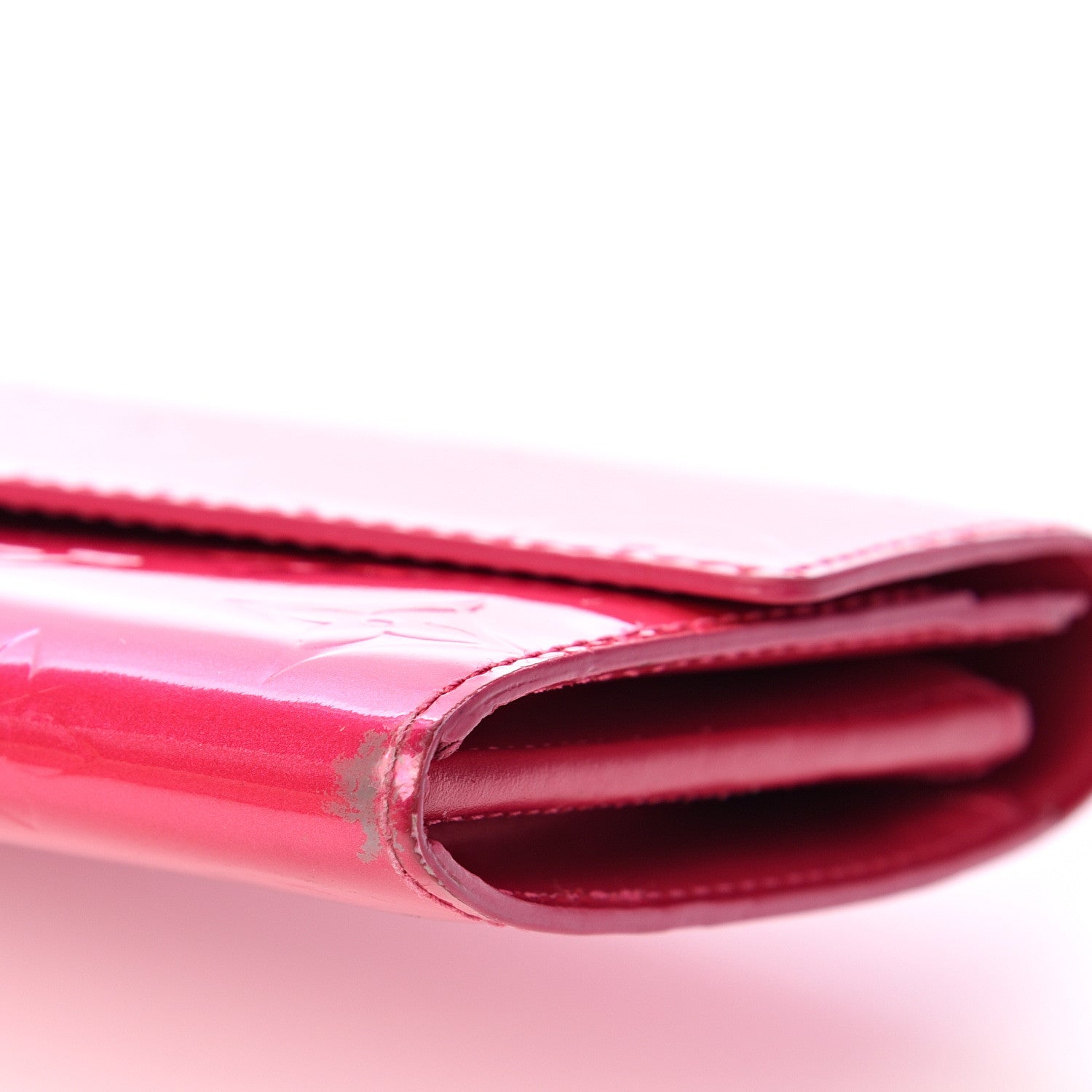 Louis Vuitton Vernis Sarah Wallet Rose Pop 10 of 11