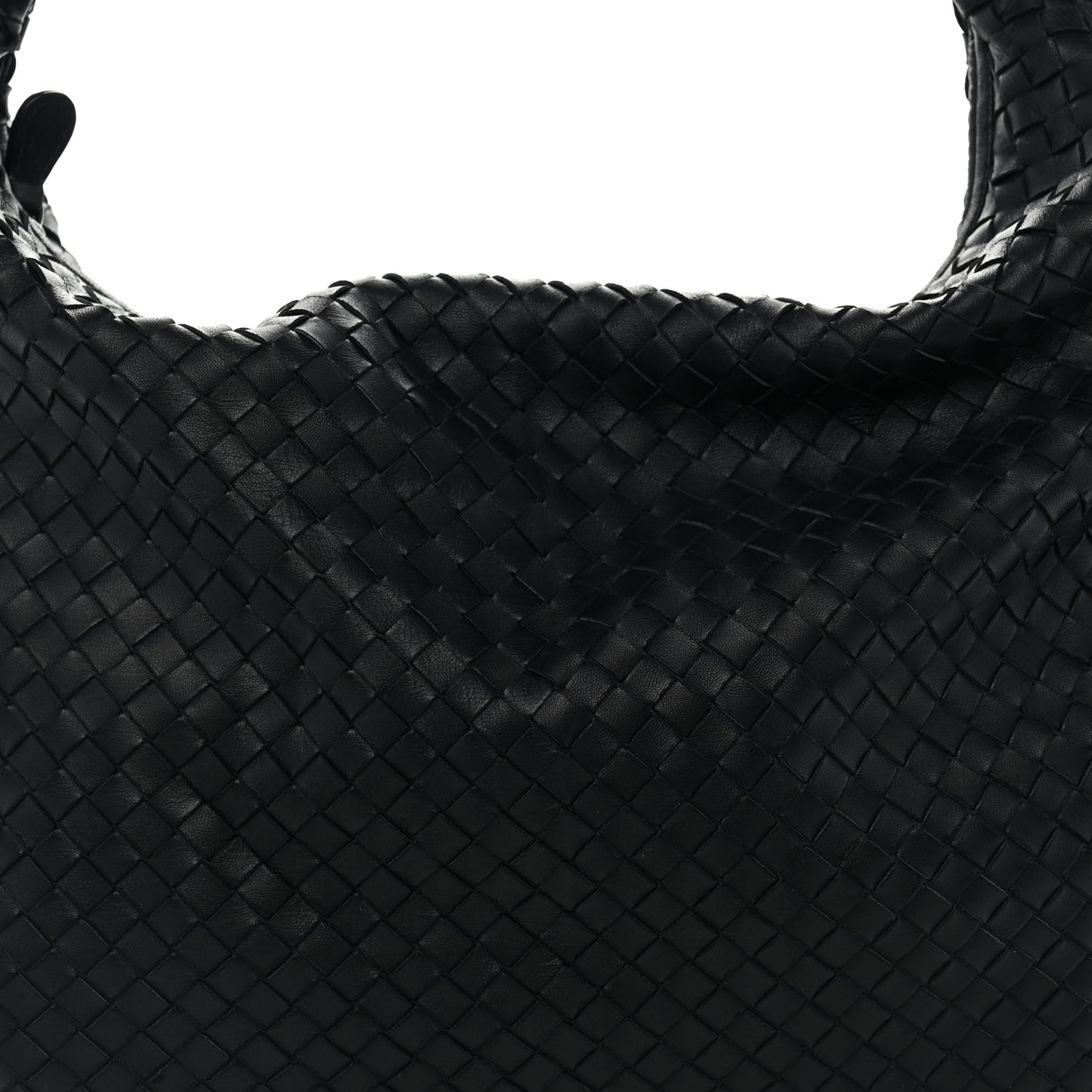 Nappa Intrecciato Maxi Veneta Hobo Sapphire