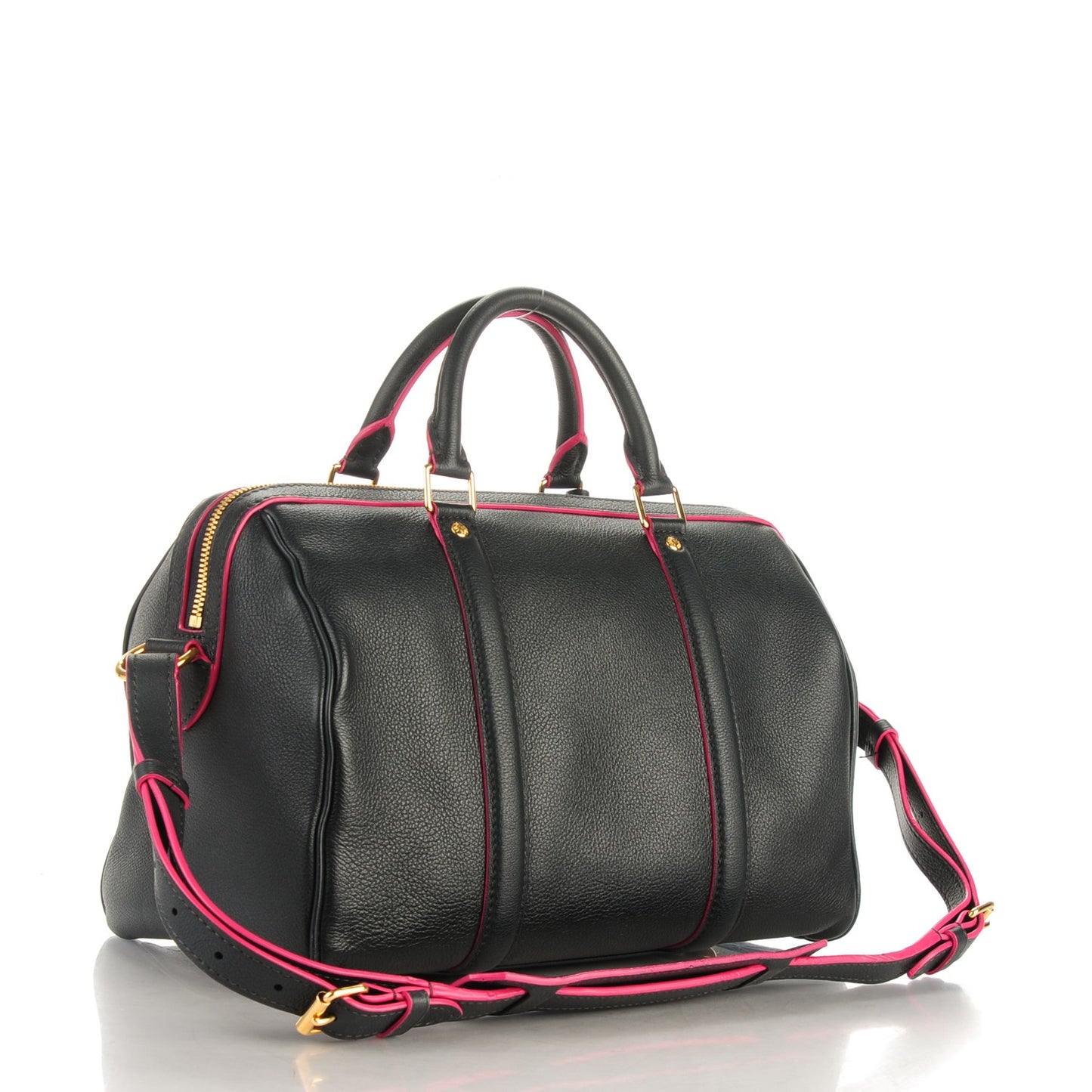Veau Cachemire SC Bag PM Cobalt Fuchsia