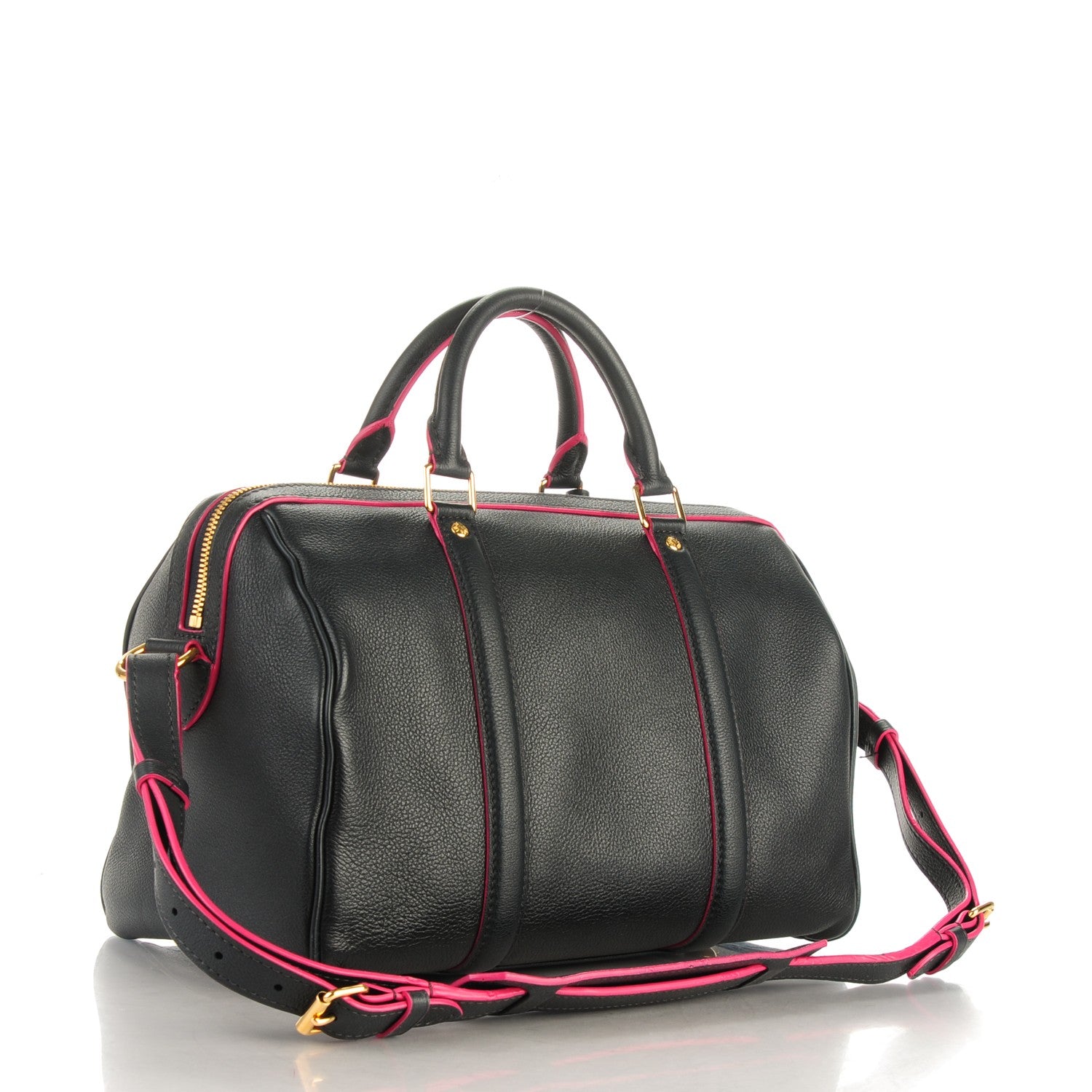 Louis Vuitton Veau Cachemire SC Bag PM Cobalt Fuchsia 3 of 8
