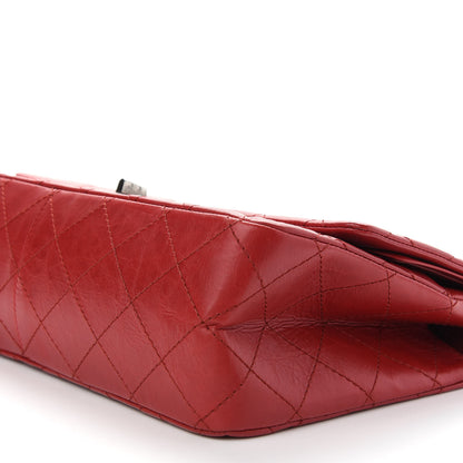 Chanel Aged Calfskin Quilted 2.55 Reissue 227 Flap Red 9 of 9