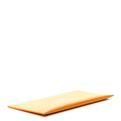 Louis Vuitton Calfskin Felicie Card Holder Insert Saffron Yellow 4 of 6