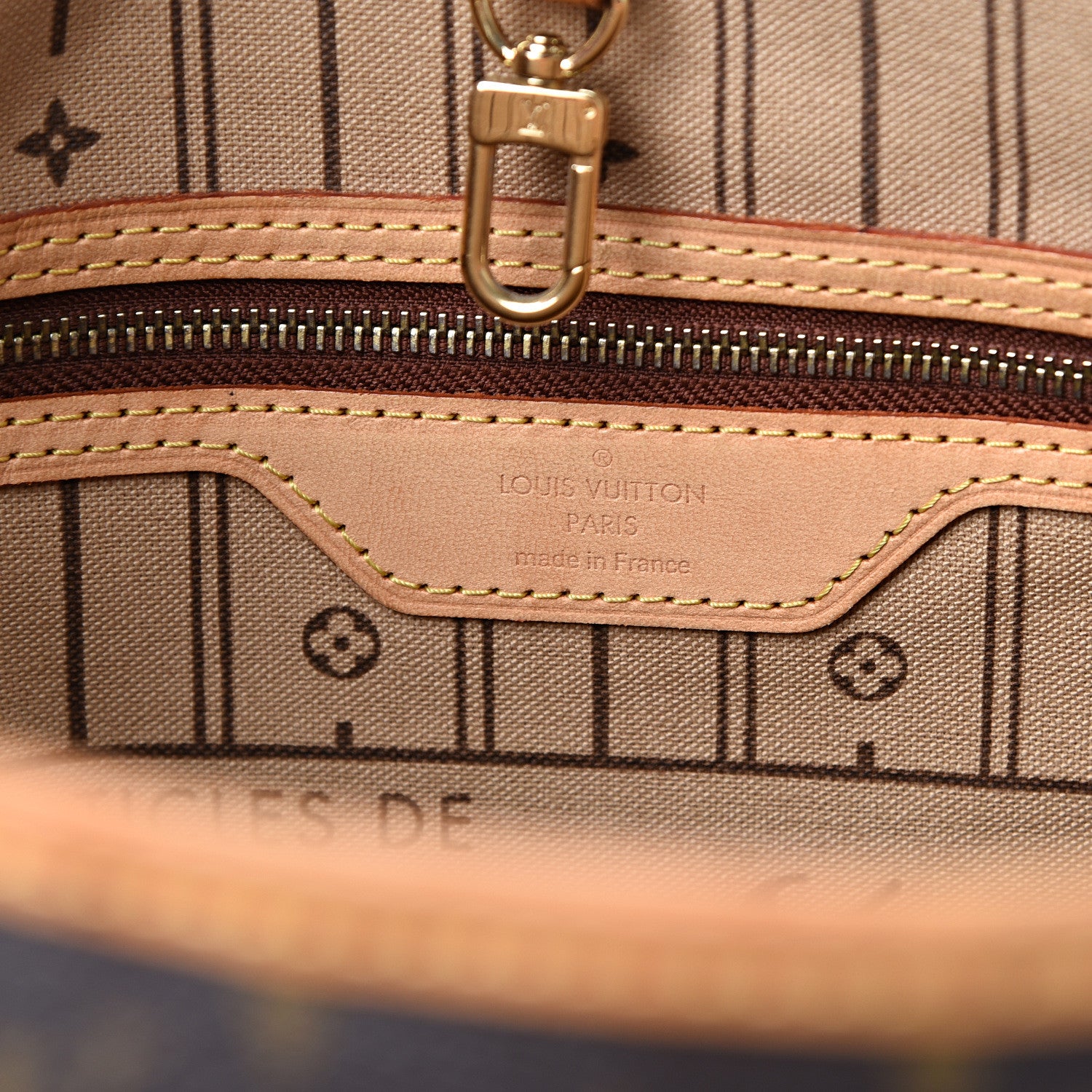 Louis Vuitton Monogram Neverfull MM 5 of 13
