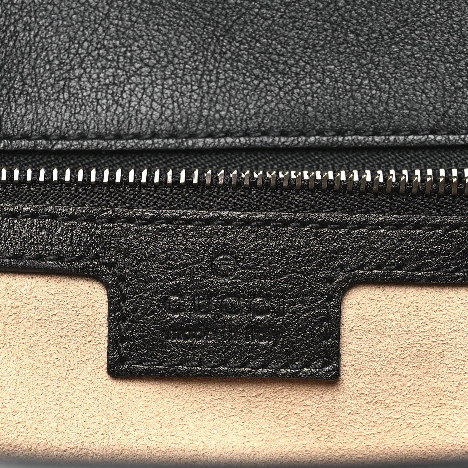 Gucci Calfskin Small Diana Round Tote Bag  Black Grey 6 of 10