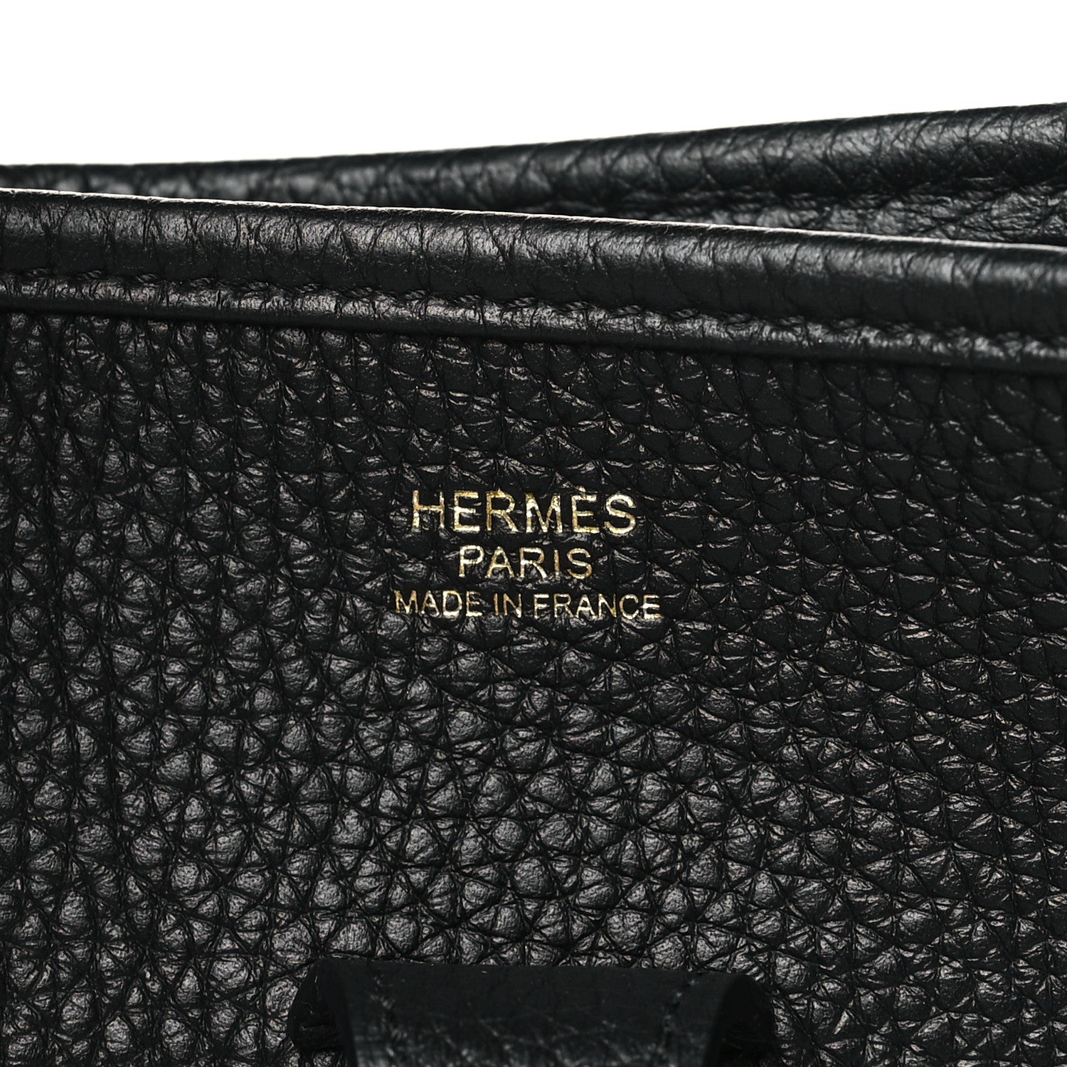Hermes Taurillon Clemence Evelyne III PM Black 5 of 9