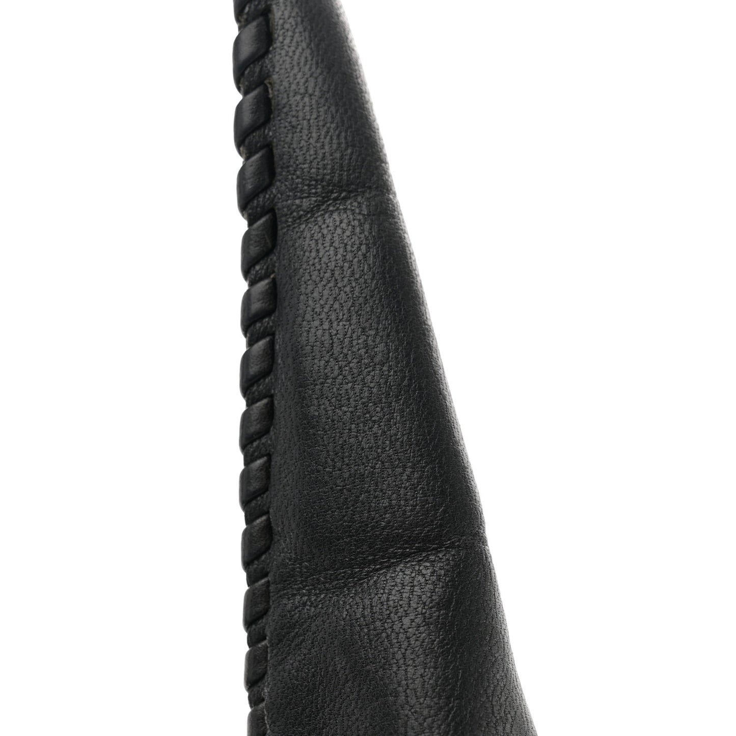 Pebbled Calfskin Medium New Jackie Shoulder Bag Black