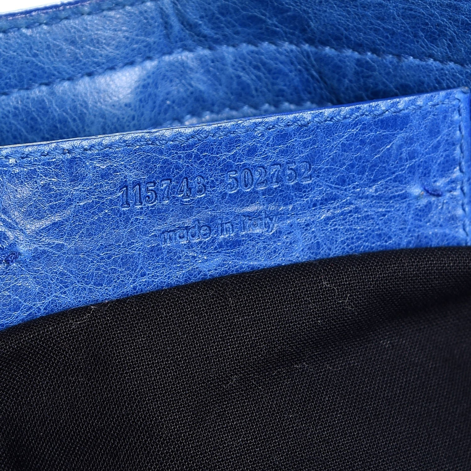 Balenciaga Agneau Classic Hardware City Blue 8 of 16