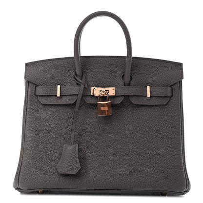 Hermes Togo Birkin 25 Etain 1 of 10