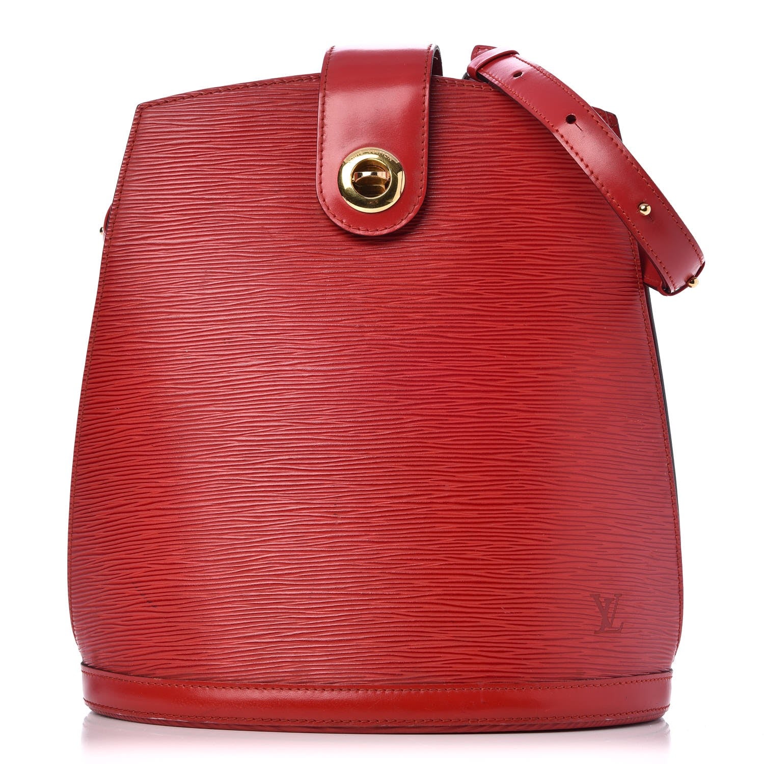 Louis Vuitton Epi Cluny Castillan Red 1 of 9