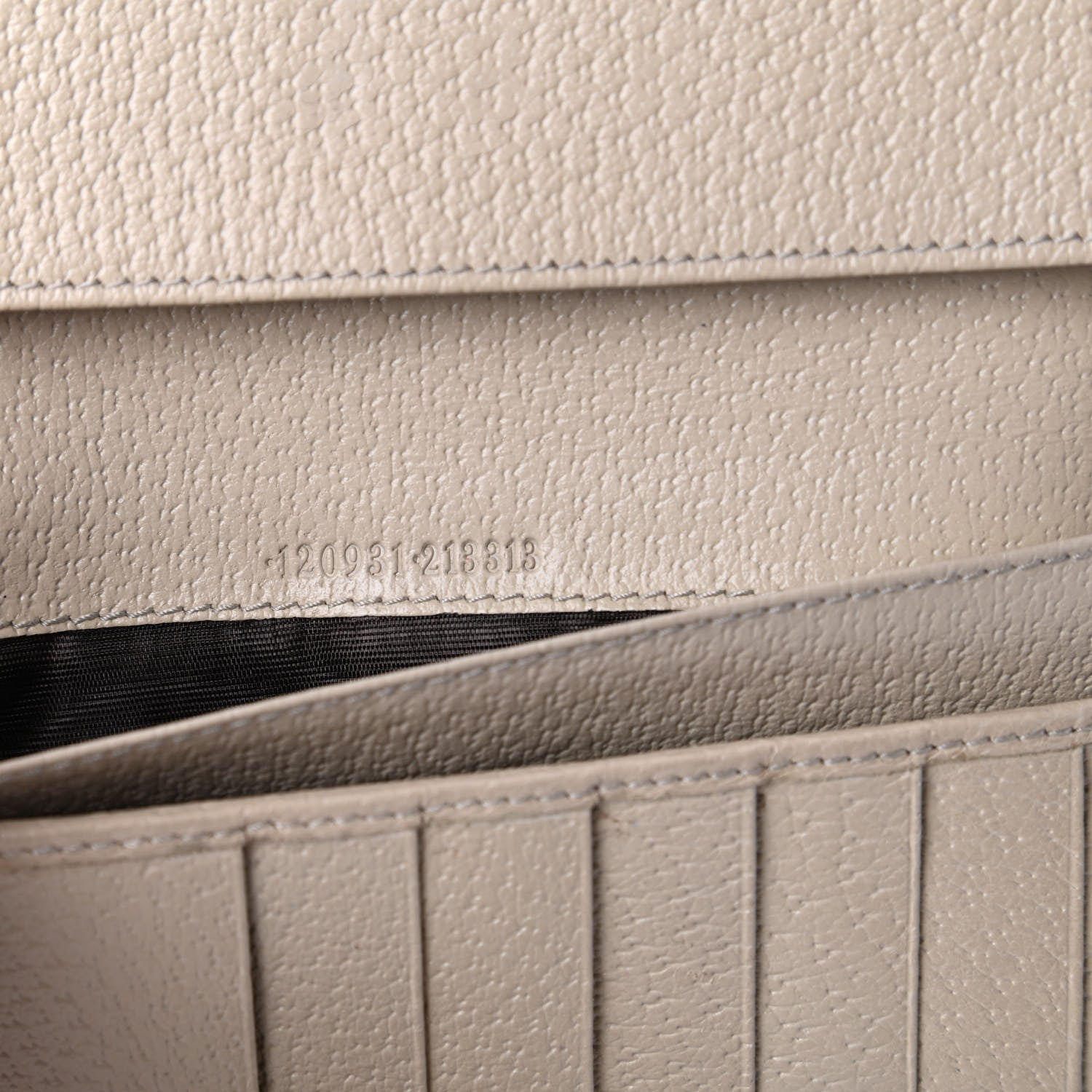 Gucci Monogram Eclipse Continental Wallet Off White 10 of 14