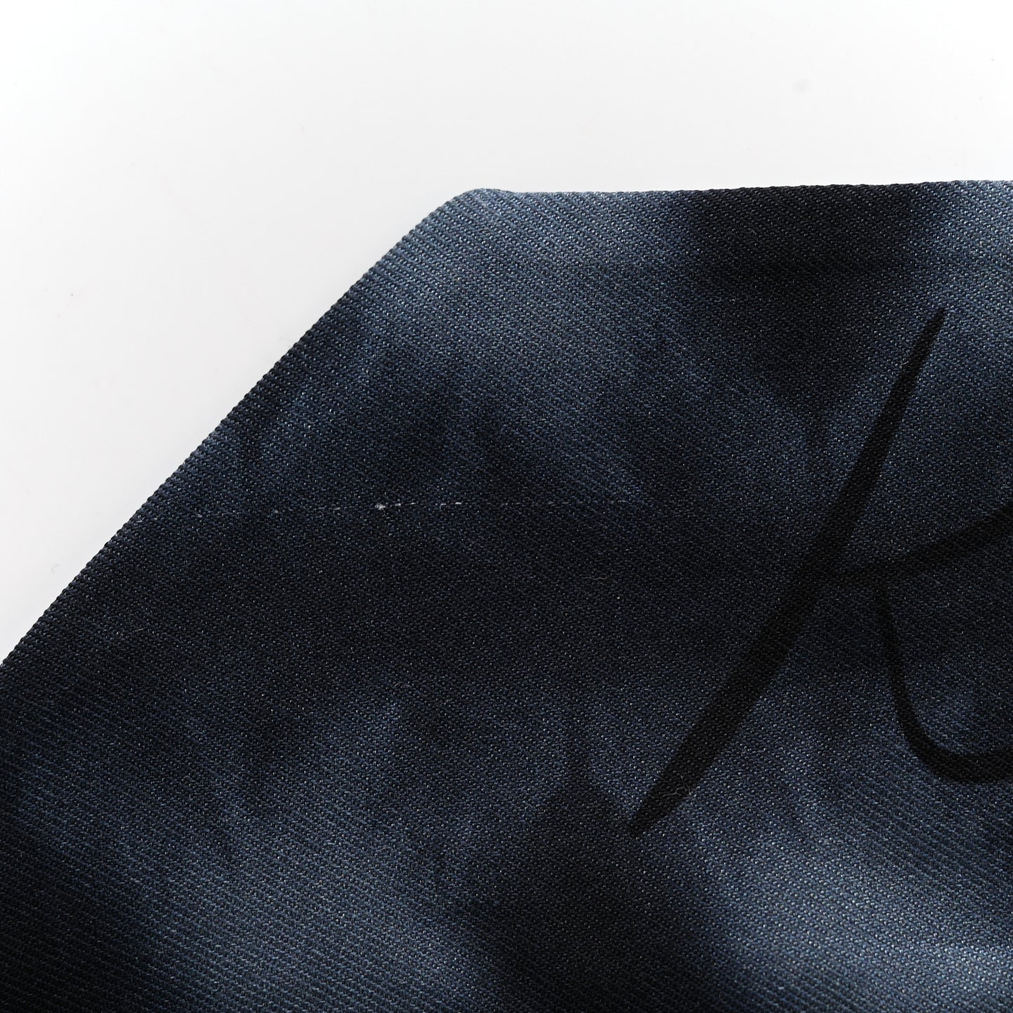 Silk Kaleidioroscopic Mitzah Scarf Blue