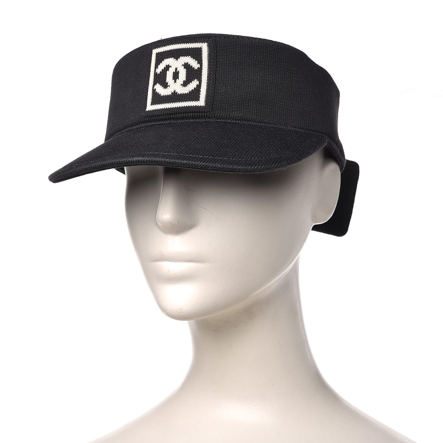 Cotton Tennis Visor MBlack