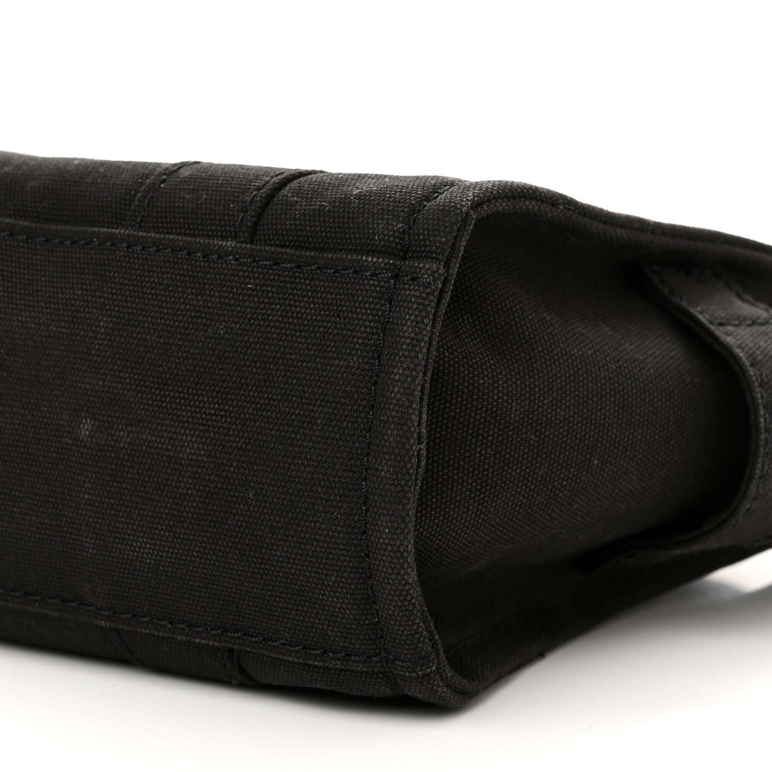 Marc Jacobs Cotton Canvas Small The Traveler Tote Bag Black 10 of 11