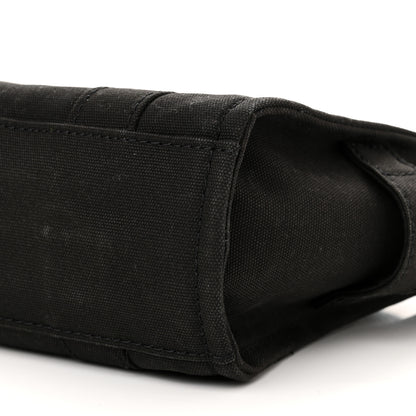 Marc Jacobs Cotton Canvas Small The Traveler Tote Bag Black 10 of 11