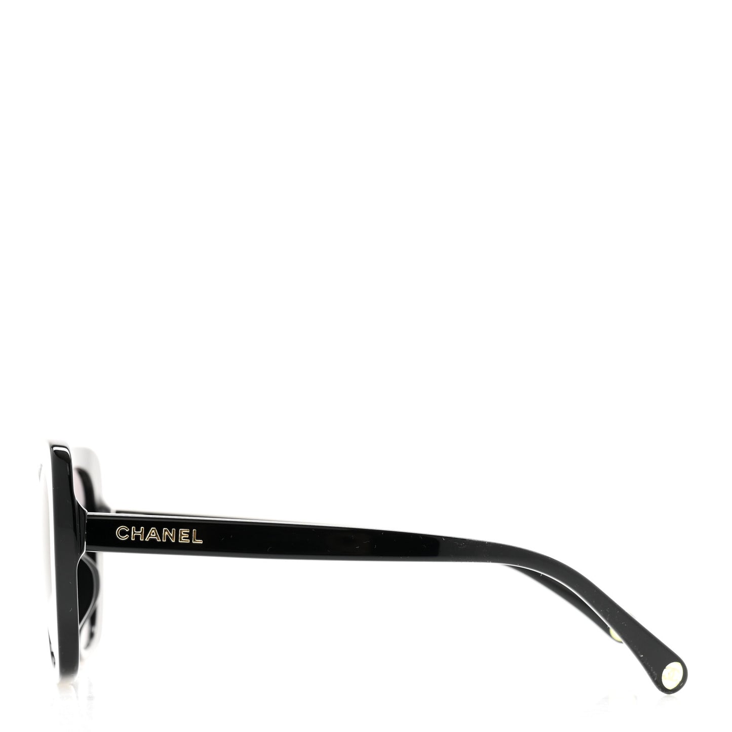 Acetate Rectangle Sunglasses 5504A Black