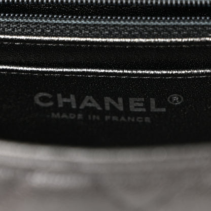 Chanel Goatskin Quilted 2.55 Reissue Mini Flap Dark Silver 5 of 10