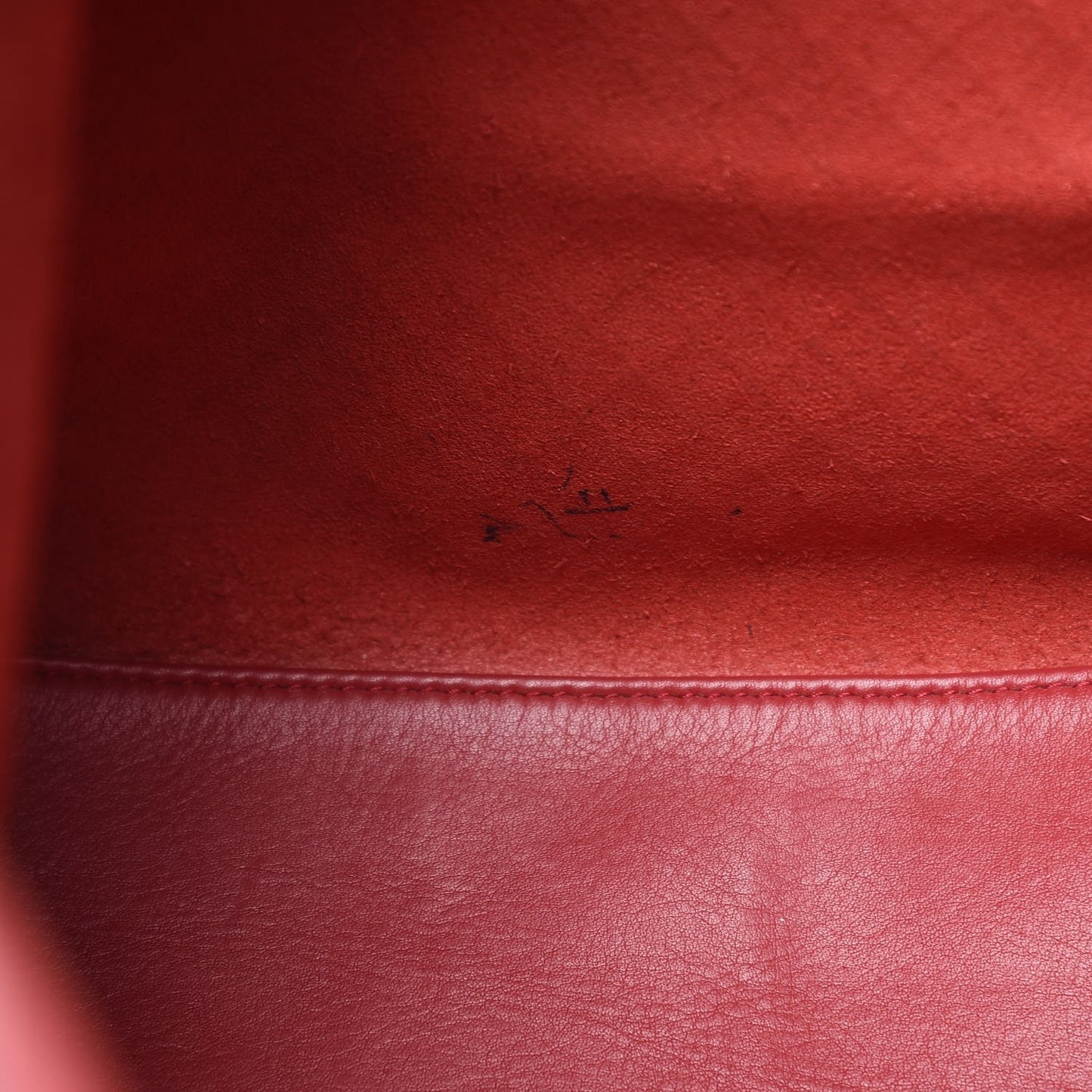 Calfskin Intrecciomirage Tote Red
