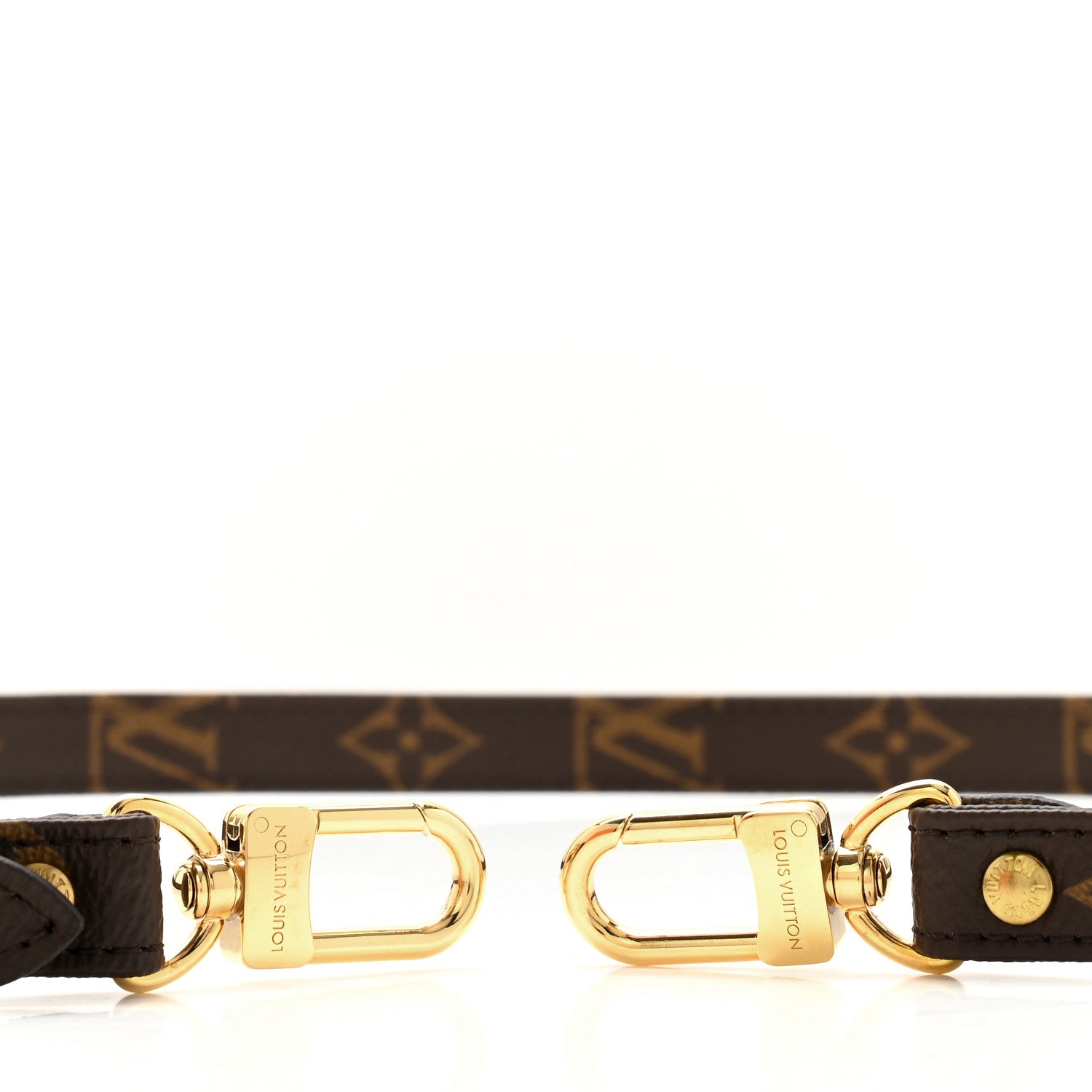 Louis Vuitton Monogram 16mm Adjustable Shoulder Strap 3 of 5