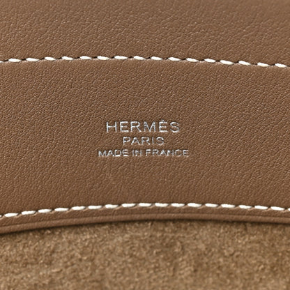 Hermes Milo Lambskin Swift Mini Aline Etoupe 6 of 9