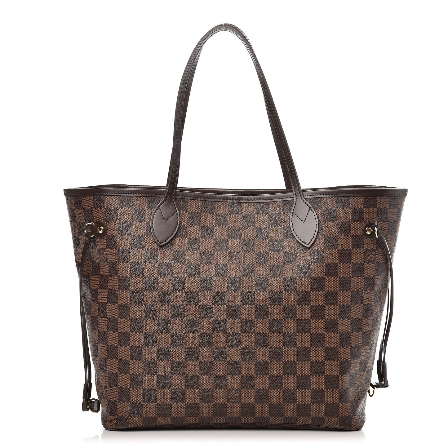 Damier Ebene Neo Neverfull MM Rose Ballerine