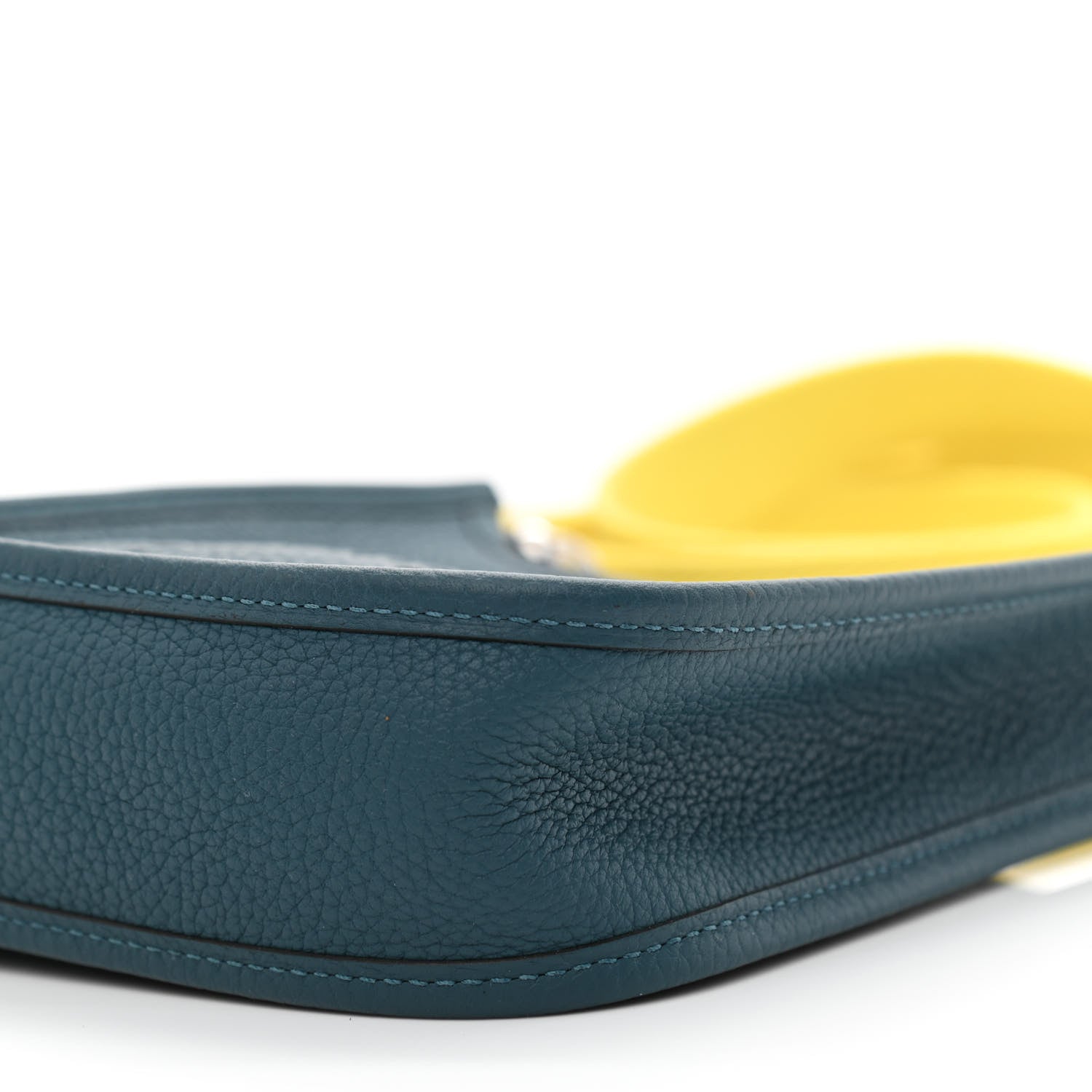 Hermes Taurillon Clemence Amazone Evelyne TPM Colvert Lime 9 of 11