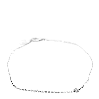 Cartier 18K White Gold Diamond XS D'Amour Bracelet 1 of 6