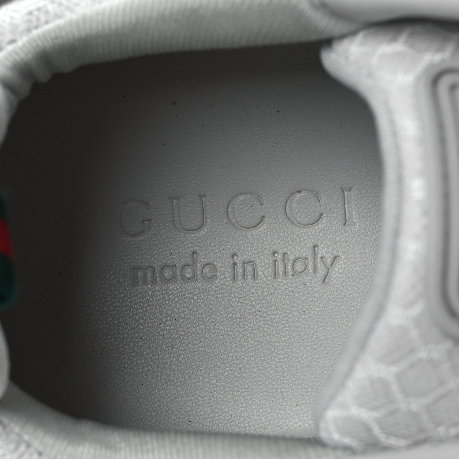 Gucci Metallic Demetra Mesh Cub3d Mens Sneakers 10 Grey White 9 of 11