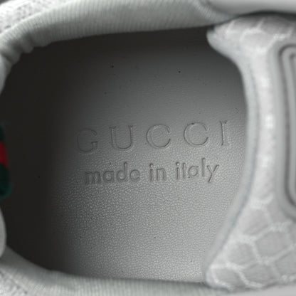 Gucci Metallic Demetra Mesh Cub3d Mens Sneakers 10 Grey White 9 of 11