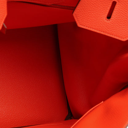 Hermes Togo Birkin 40 Capucine 25 of 26