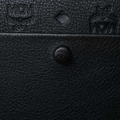 MCM Calfskin Ottomar Large Klara Hobo Black 12 of 12