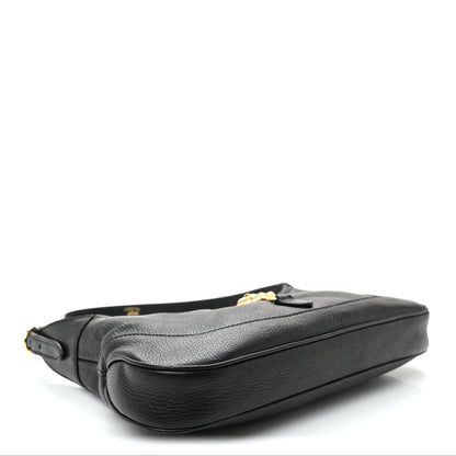 Gucci Goatskin Medium Slim Jackie Shoulder Bag Black 4 of 9