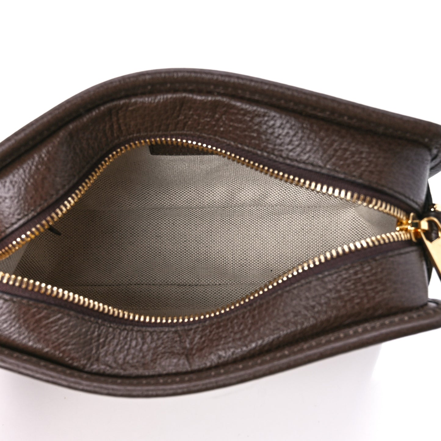 Monogram Jumbo GG Textured Dollar Calfskin Web Mini Crossbody Bag Camel Ebony New Acero