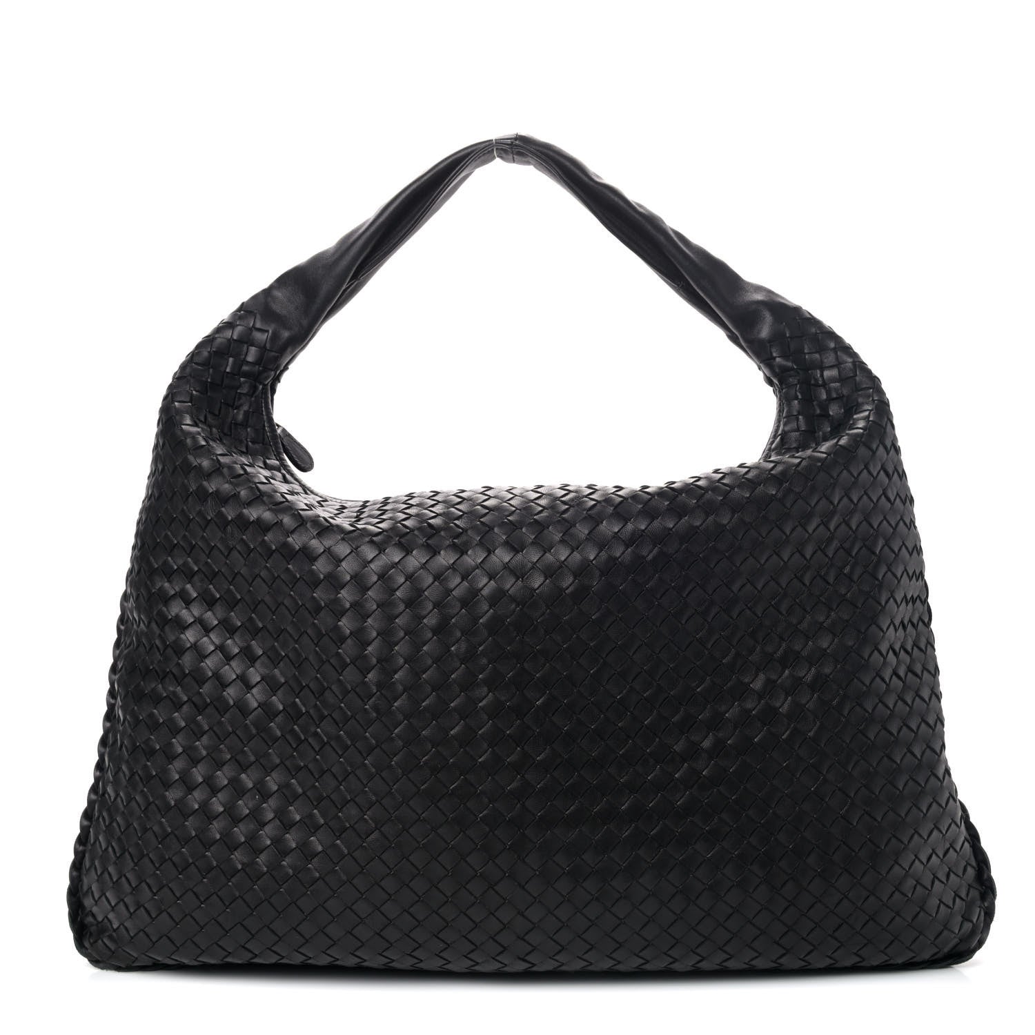 Bottega Veneta Nappa Intrecciato Maxi Veneta Hobo Black 1 of 4