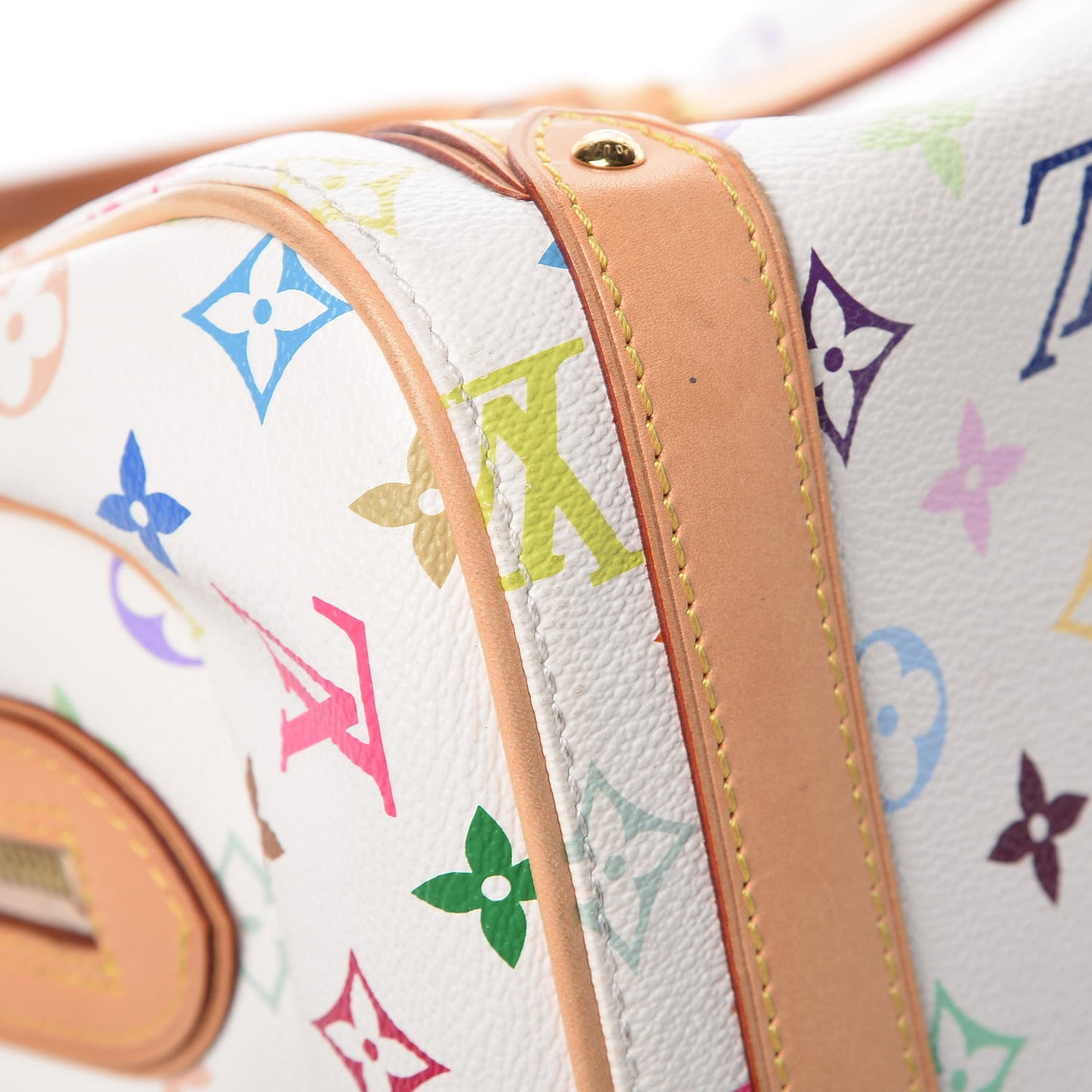 Monogram Multicolor Priscilla White