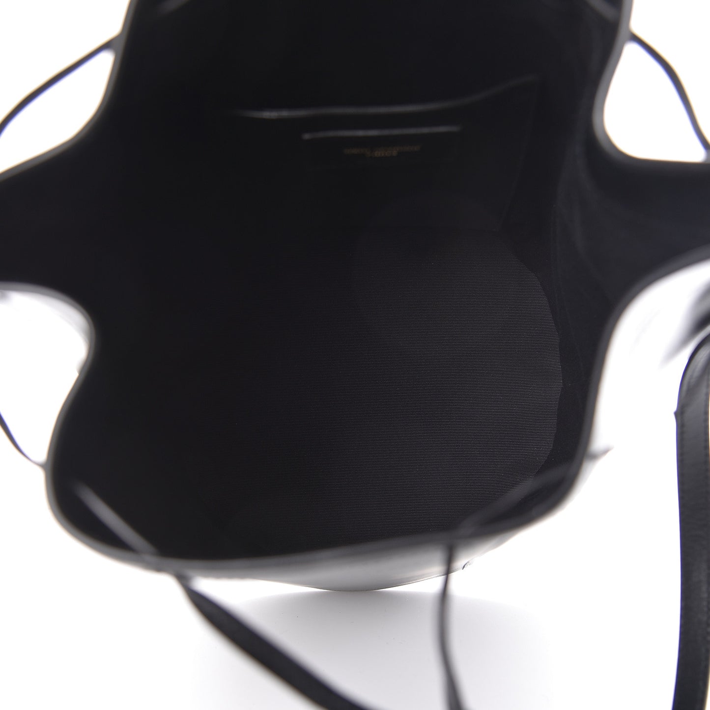 Smooth Calfskin Medium Talitha Bucket Bag Black