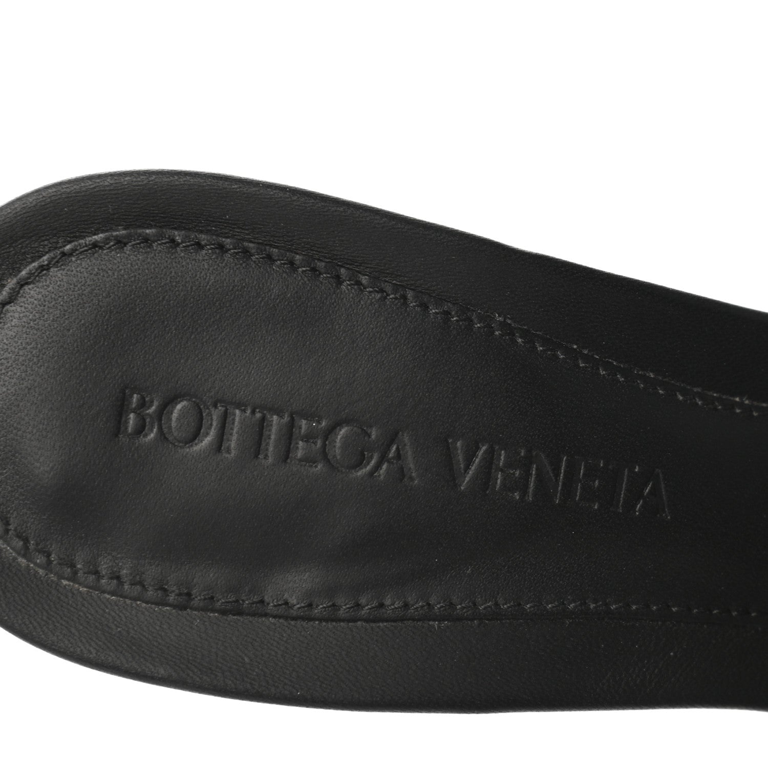 Bottega Veneta Nappa Matelasse Padded Mule Sandals 35 Black 7 of 8
