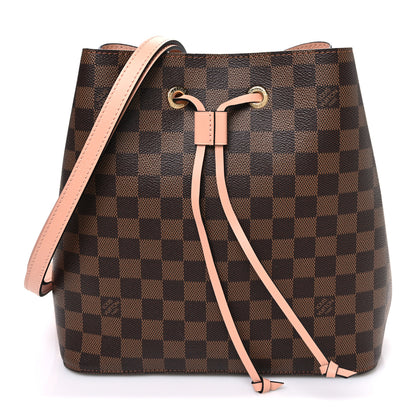 Louis Vuitton Damier Ebene Neonoe MM Venus Pink 1 of 10