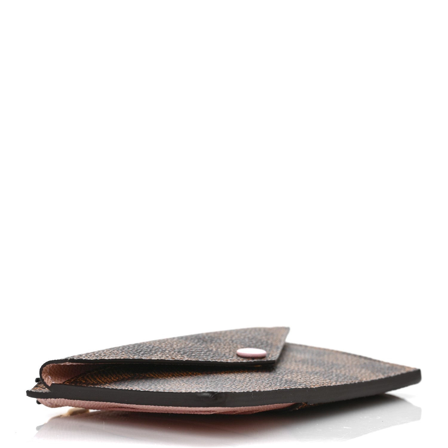 Louis Vuitton Damier Ebene Recto Verso Card Holder Rose Ballerine 4 of 7