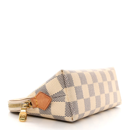 Louis Vuitton Damier Azur Cosmetic Pouch 4 of 8