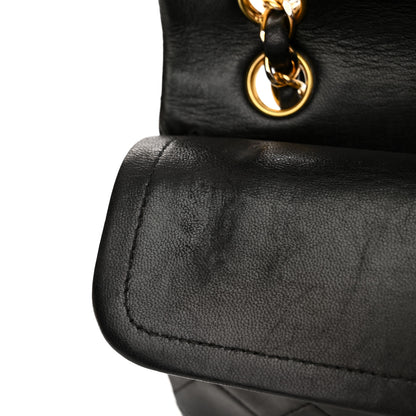 Chanel Lambskin Quilted Small Double Flap Black 13 of 15