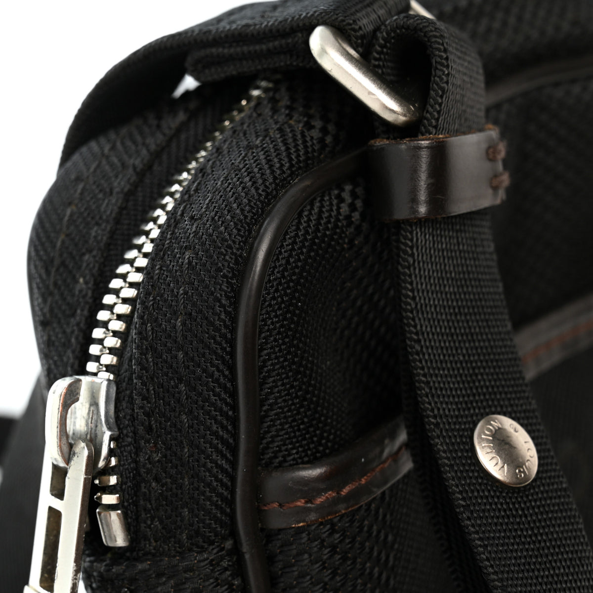 Louis Vuitton Damier Geant Citadin Messenger Black 10 of 10