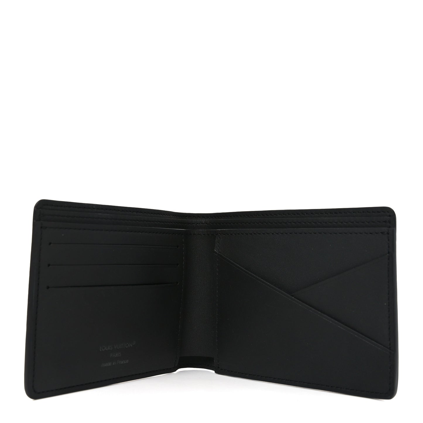 Calfskin Monogram Shadow Multiple Wallet Black