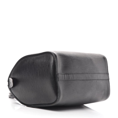 Louis Vuitton Epi Speedy 25 Black 4 of 17