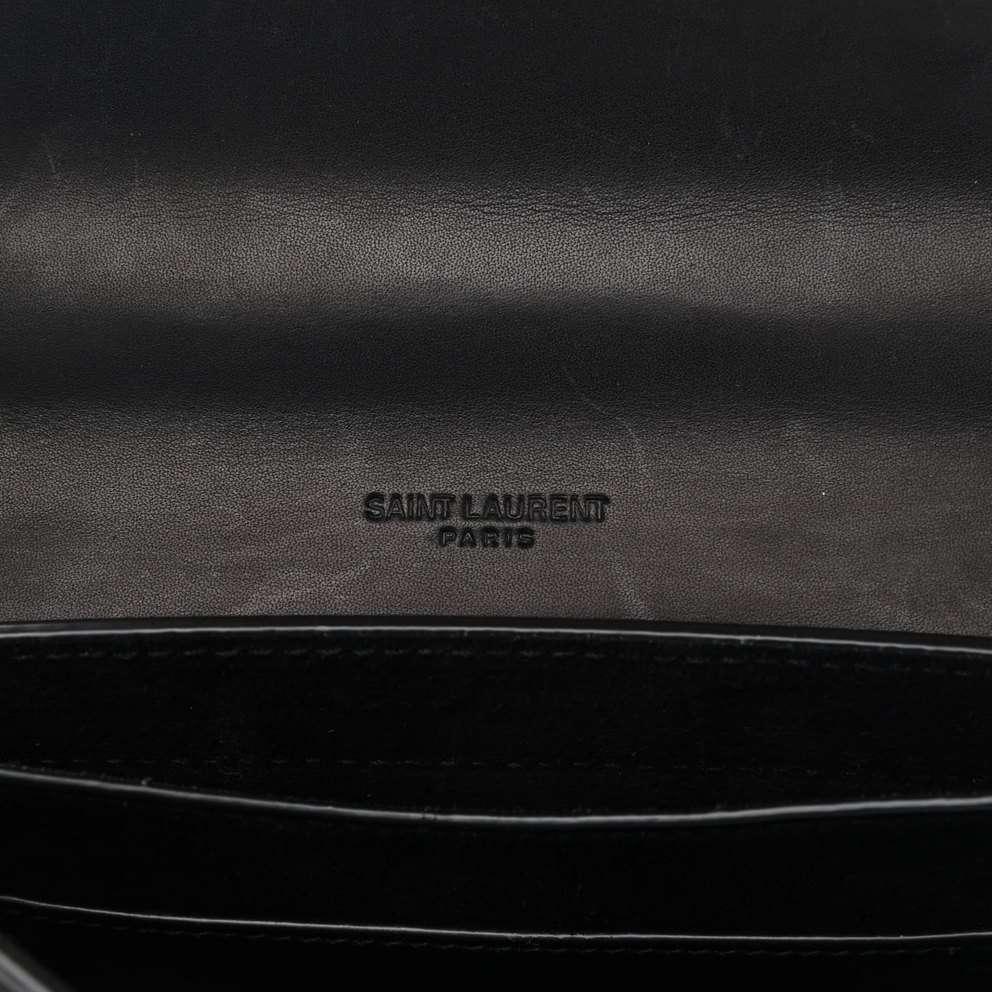 Smooth Calfskin Classic Monogram Small Kaia Satchel Black