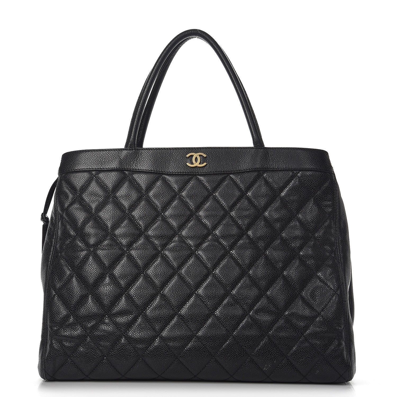 Chanel Caviar Quilted Shopping Tote Black 1 of 9