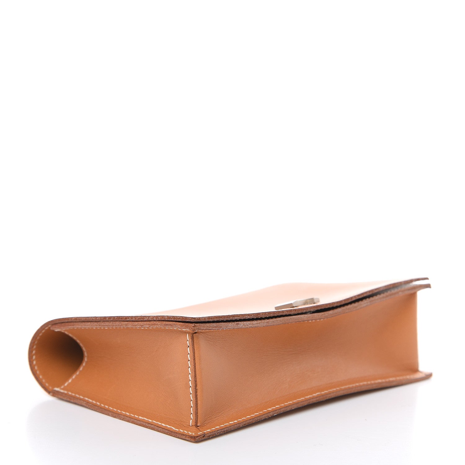 Hermes Vache Natural Waist Bag Clutch 4 of 13