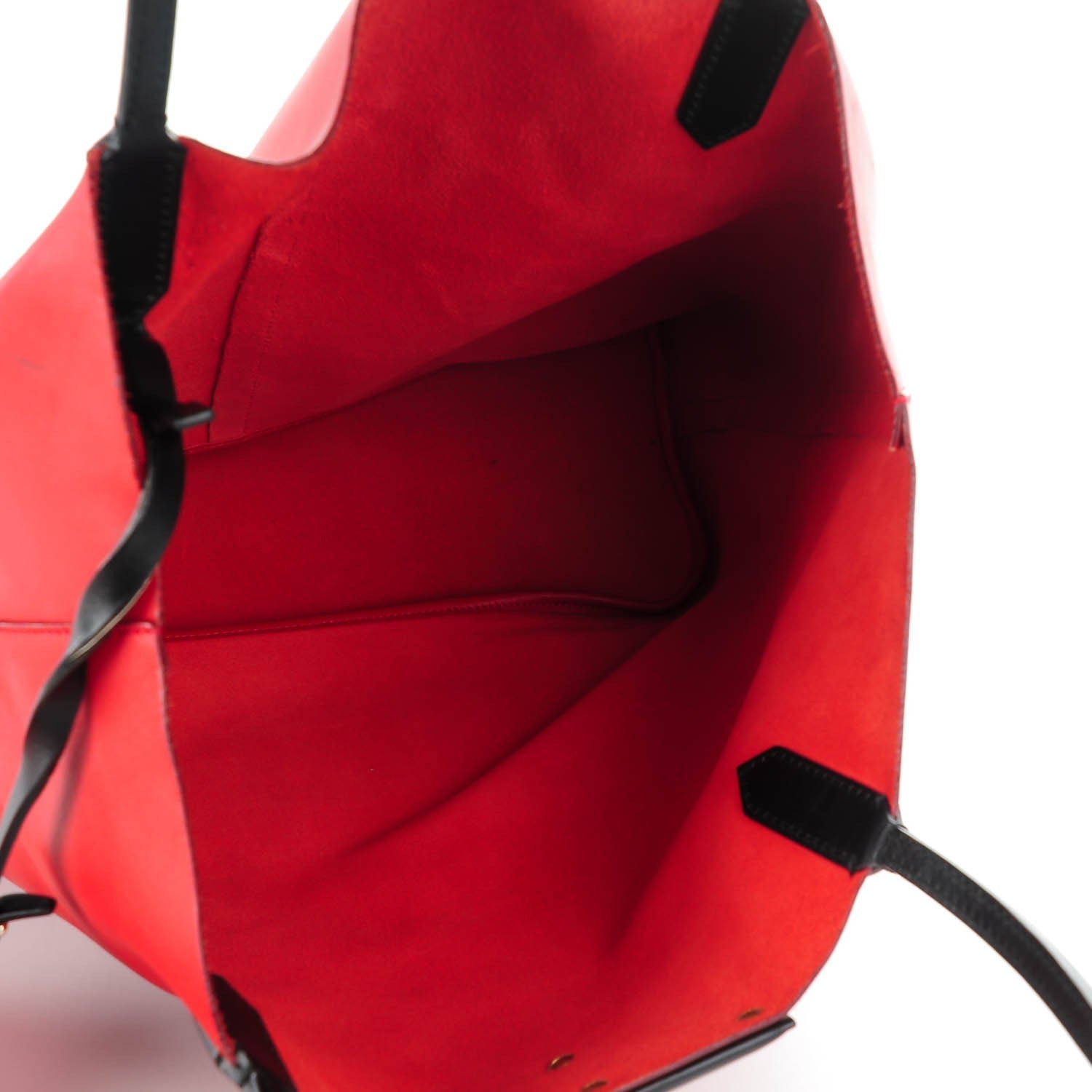 Givenchy Calfskin Large Antigona Tote Red Black 6 of 16