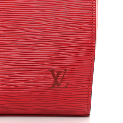 Louis Vuitton Epi Pont-Neuf Castillan Red 8 of 10