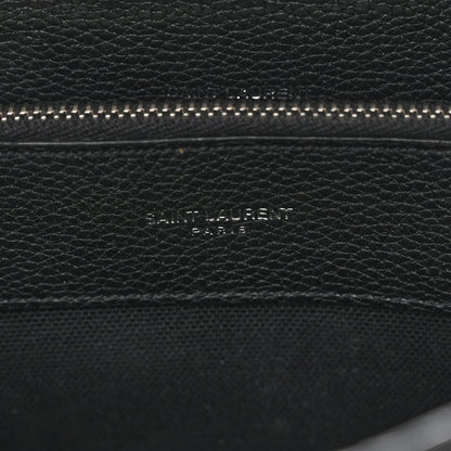 Saint Laurent Grained Calfskin Baby Sac De Jour Souple Black 8 of 13