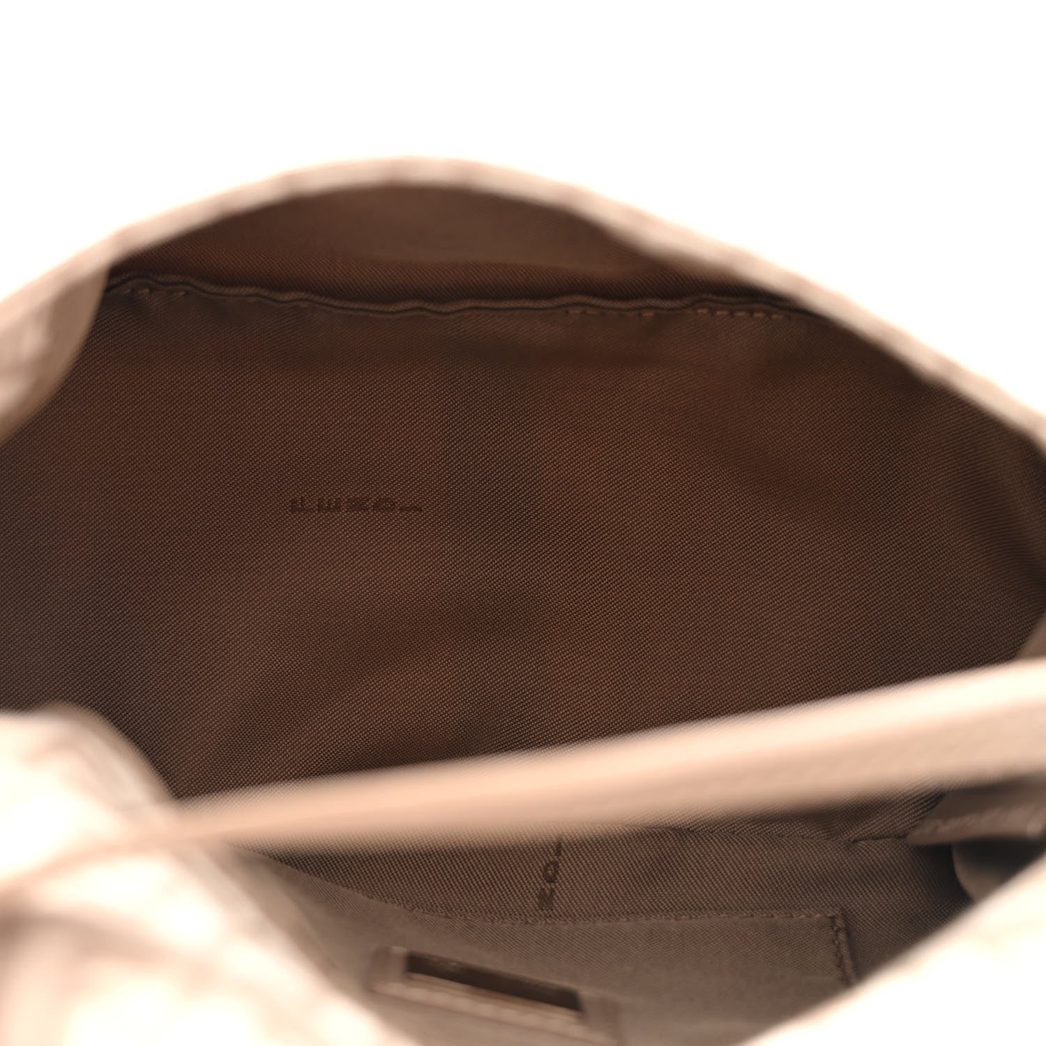 Fendi Zucchino Cuoio Mini Mama Baguette Beige Tortora Pietra 5 of 11